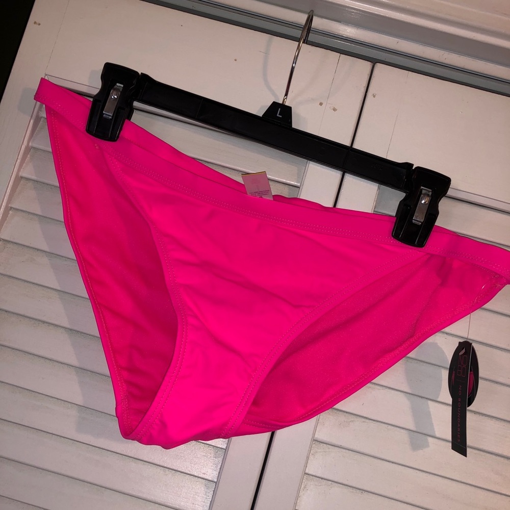 Hot pink bikini bottoms